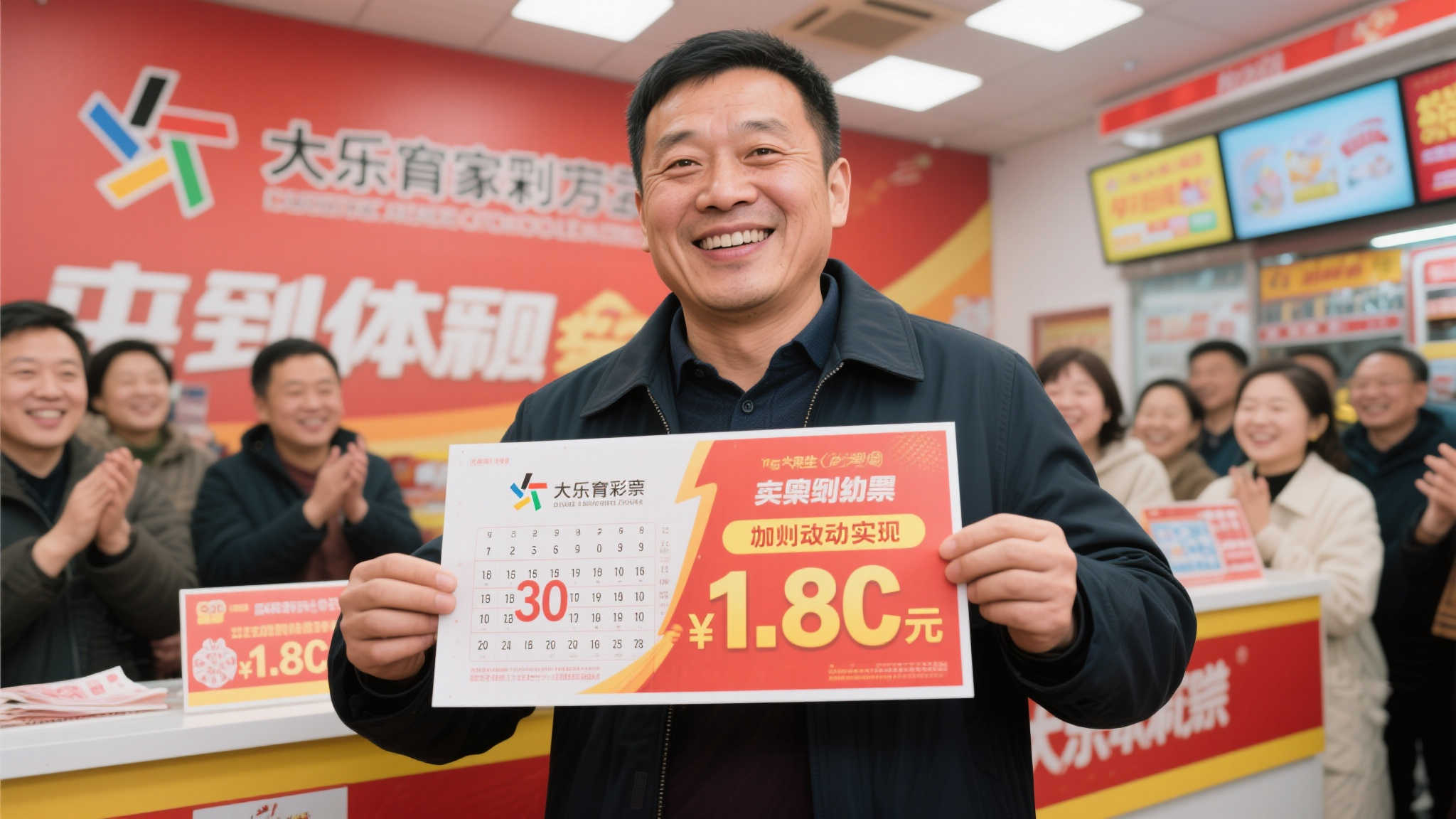 男子30元擒获1.8亿大乐透巨奖 力证大奖真实无虚