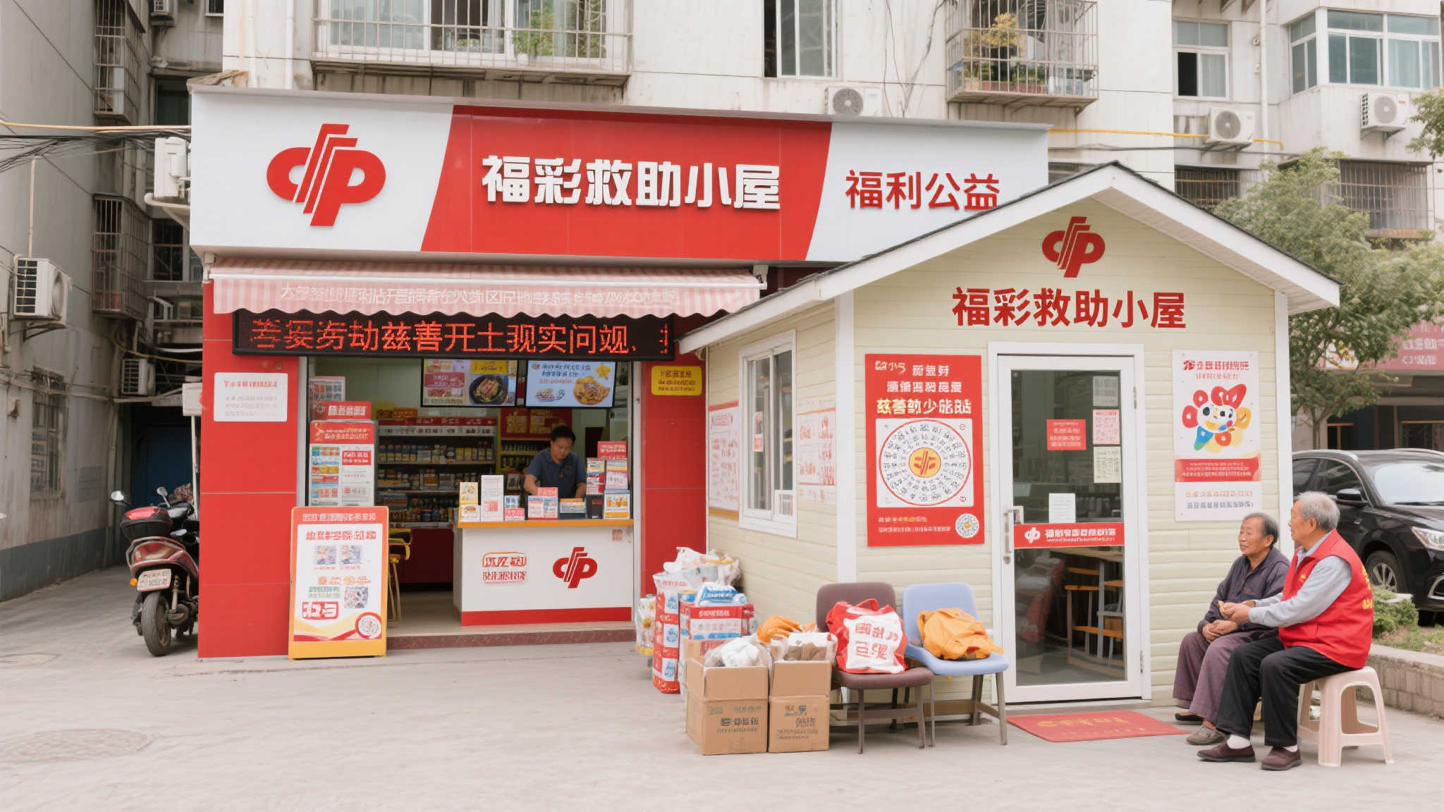 福彩站点化身暖心救助空间